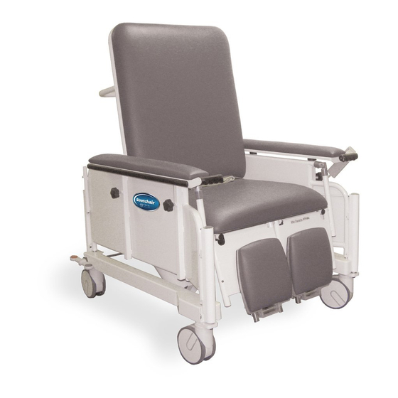 Winco S550 Bariatric Stretchair Manuals