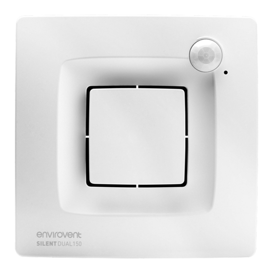 Envirovent SILENT DUAL Instruction Leaflet