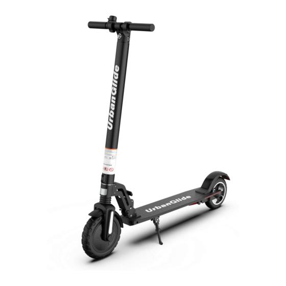 URBANGLIDE RIDE 82S Original Manual