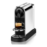 Nespresso CITIZ PLATINUM&MILK C User Manual