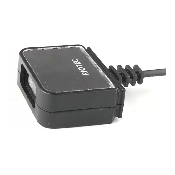 RIOTEC FS5107A Programming Quick Manual