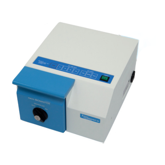 seward Stomacher 80 Biomaster User Manual
