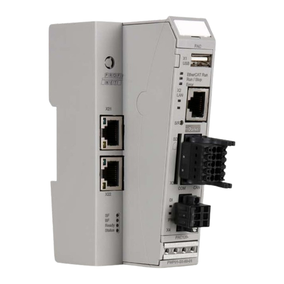 Parker PAC120 Series Operation Manual