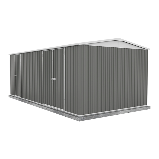 ABSCO SHEDS HIGHLANDER 60303HK Manual