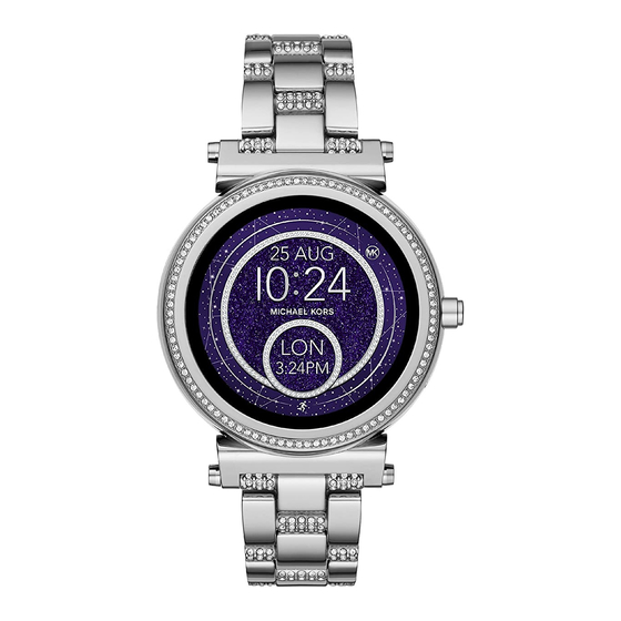 Michael Kors Access Sofie MKT5036 Quick Start Manual