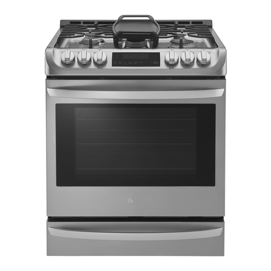 LG LSG4513ST Owner's Manual