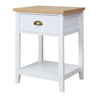 Mocka Hastings Bedside Table Assembly Instructions Manual