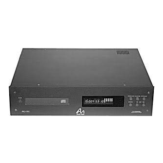Audio Note AN-CD1 Manuals