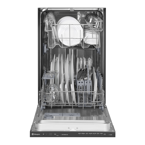 GE MONOGRAM ZBD1850NII DISHWASHER OWNER'S MANUAL ManualsLib