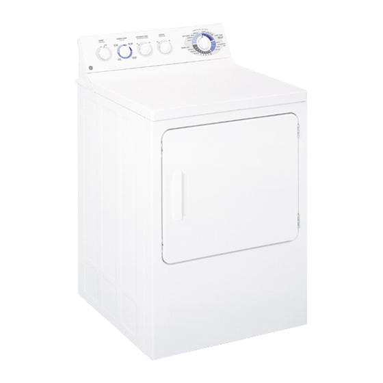 GE DTSR495EF DRYER OWNER