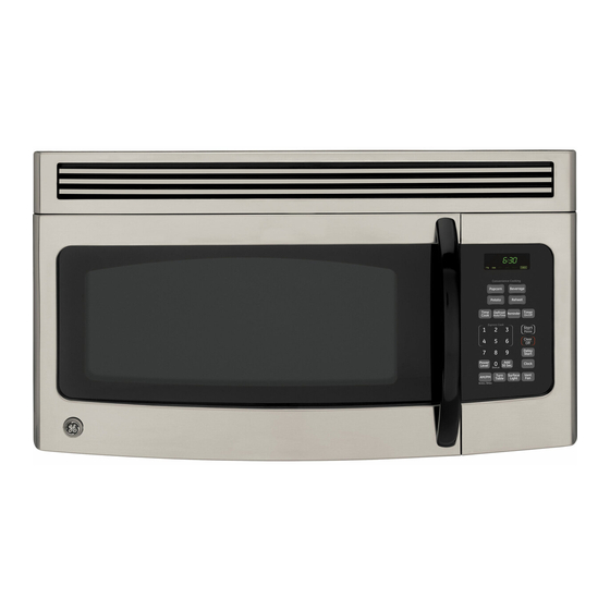 GE SPACEMAKER JVM1540MPSA MICROWAVE OVEN DIMENSIONS AND INSTALLATION