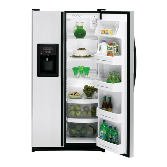 GE GSL22JFRBS REFRIGERATOR DIMENSIONS AND INSTALLATION INFORMATION ...