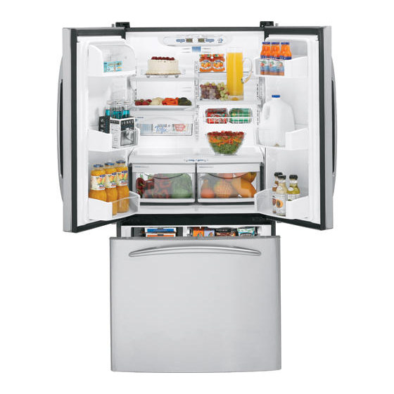 GE PROFILE PFS22SBSSS REFRIGERATOR DIMENSIONS AND INSTALLATION