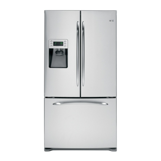 GE PROFILE PFSS9PKYSS REFRIGERATOR DIMENSIONS AND INSTALLATION