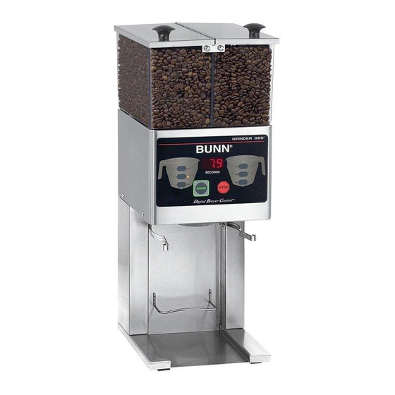 BUNN FPG2 DBC COFFEE MAKER INSTALLATION AND OPERATING MANUAL ManualsLib