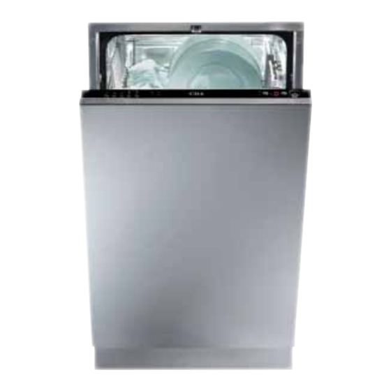 CDA WC460 DISHWASHER MANUAL FOR INSTALLATION, USE AND MAINTENANCE