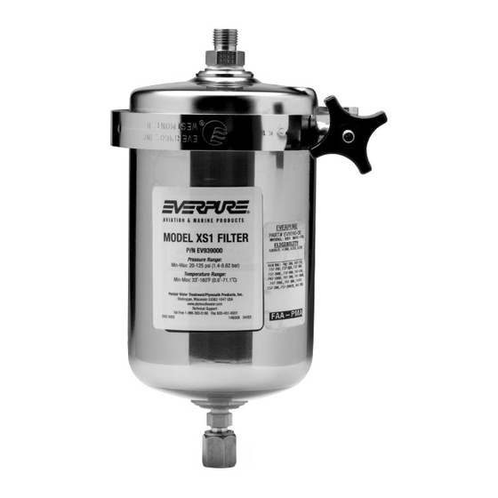 EVERPURE EV939000 WATER DISPENSER SPECIFICATION SHEET ManualsLib