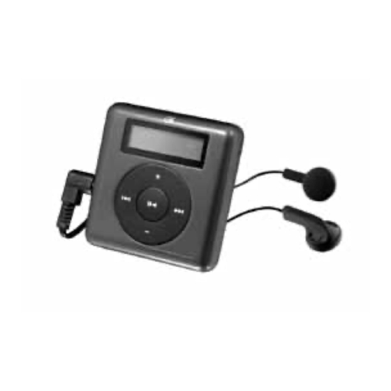 GPX MW140 MP3 PLAYER GUÍA DEL USUARIO ManualsLib