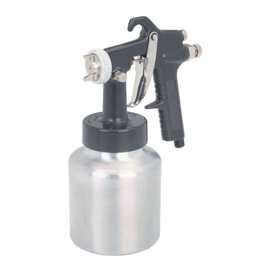 CENTRAL PNEUMATIC 92841 PAINT SPRAYER SET UP AND OPERATING INSTRUCTIONS