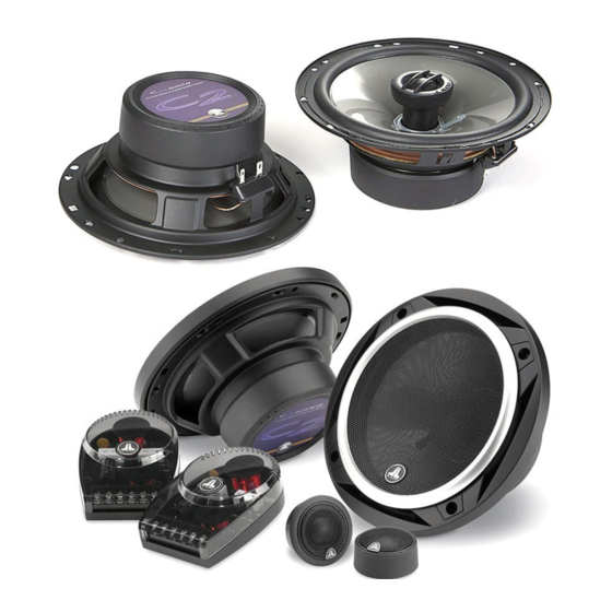 JL AUDIO C2-650 SPEAKER SYSTEM OWNER'S MANUAL