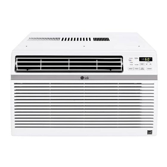 LG LWHD8000R AIR CONDITIONER OWNER'S MANUAL ManualsLib