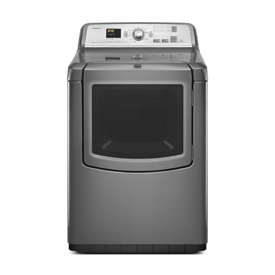 MAYTAG BRAVOS W10388780A DRYER USE AND CARE MANUAL ManualsLib