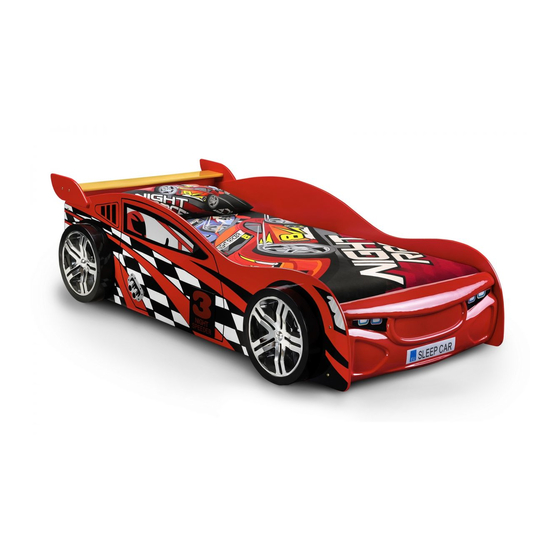 Julian Bowen Limited Scorpion Racer Bed Assembly Instructions Manual