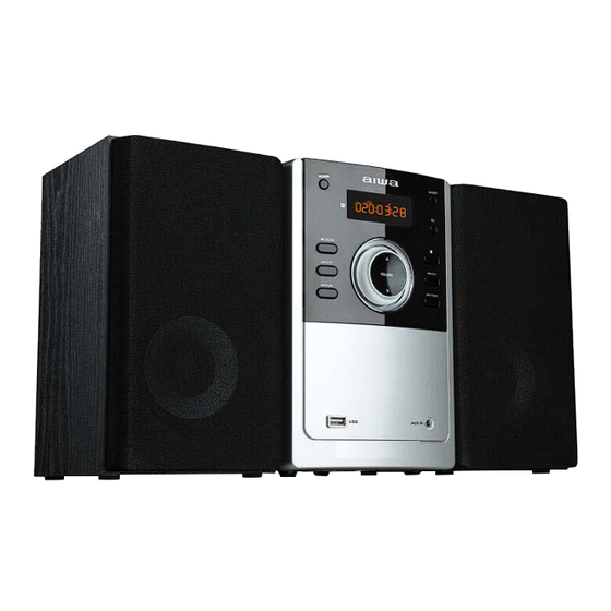Aiwa AMD-805 Instruction Manual