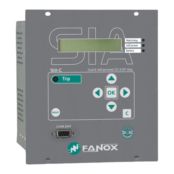 FANOX SIA-C User Manual