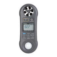 Reed Instruments LM-8000 Instruction Manual