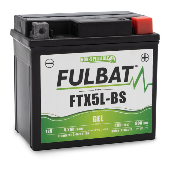 Fulbat MF FTX5L-BS Instruction Manual