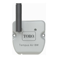 Toro Tempus Air BW User Manual