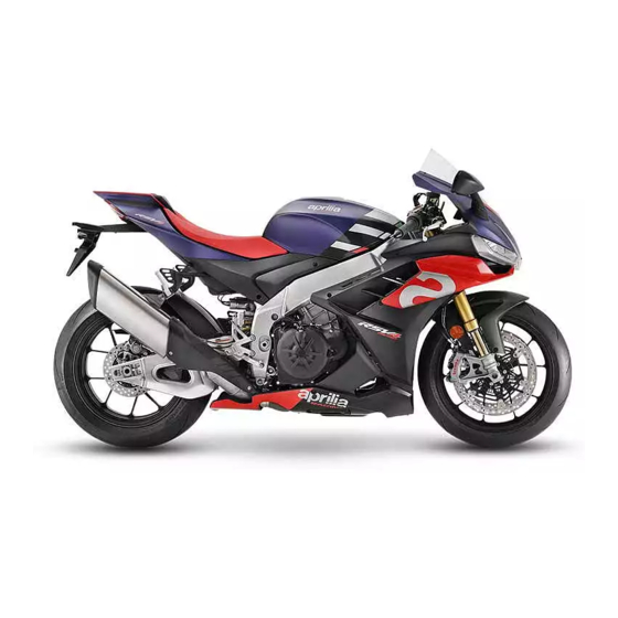 APRILIA RSV4 1100 MANUAL Pdf Download | ManualsLib