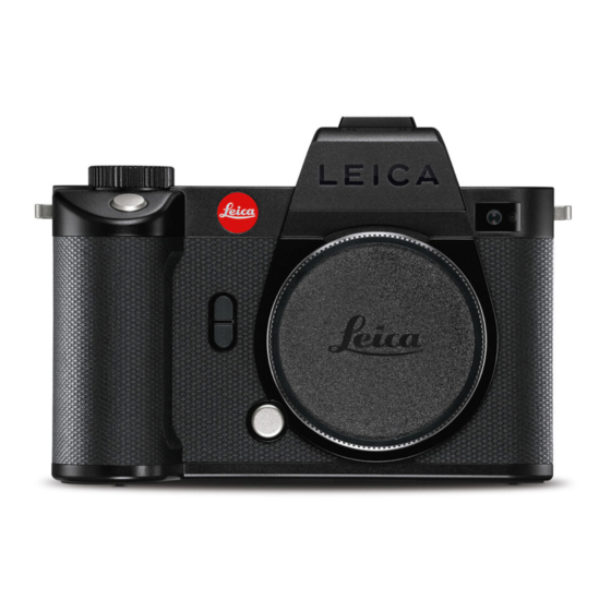 Replacement User Manual / Owner's Guide For Leica SL2-S Camera