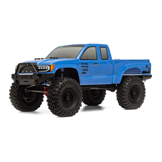 HORIZON HOBBY AXIAL SCX10 III BASE CAMP INSTRUCTION MANUAL Pdf Download