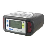 Dräger X-am 7000 Instructions For Use Manual