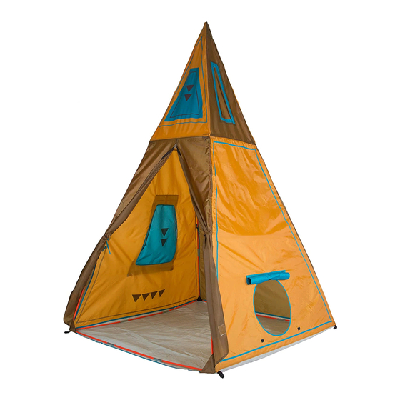 PACIFIC PLAY TENTS TEE PEE SERIES QUICK MANUAL Pdf Download ManualsLib