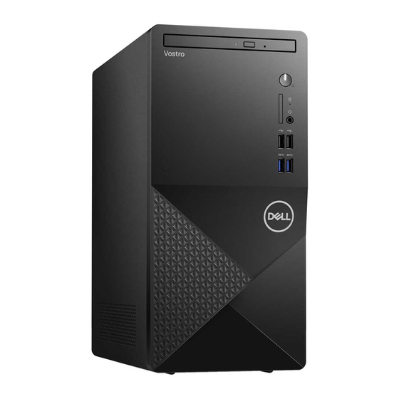 DELL VOSTRO 3910 SETUP AND SPECIFICATIONS Pdf Download | ManualsLib