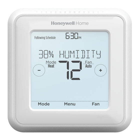 HONEYWELL HOME T5 SMART QUICK INSTALL MANUAL Pdf Download | ManualsLib