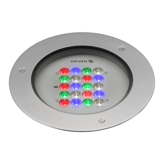 Griven Ruby Recessed Instruction Manual
