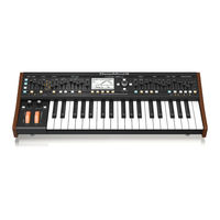 Behringer DeepMind 6 Quick Start Manual