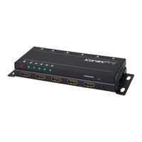 KanexPro SP-4KPROSLIM1X4 Instructions Manual