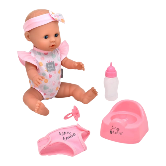 John Adams tiny tears Instructions