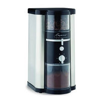 Capresso 556 User Manual