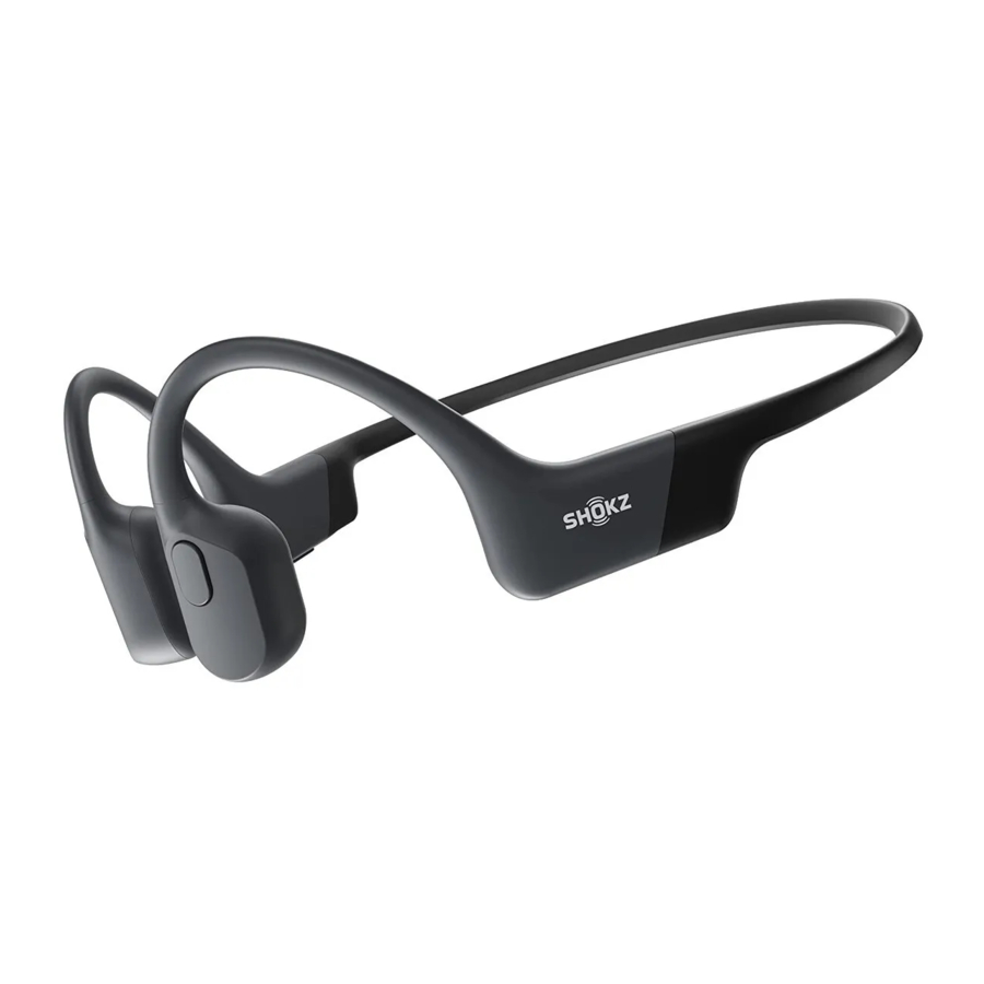 Shokz OPENRUN S803 - Open-Ear Endurance Headphones User Guide