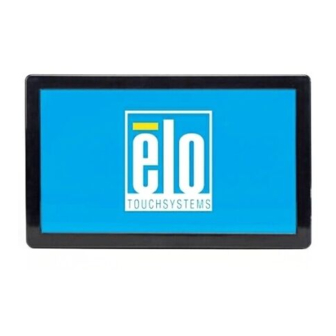 Elo TouchSystems ET2039L Manuals