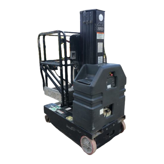 JLG 10VP Service And Maintenance Manual
