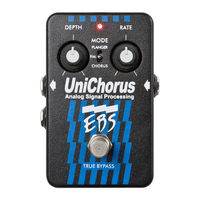 Ebs UniChorus Black Label Series User Manual