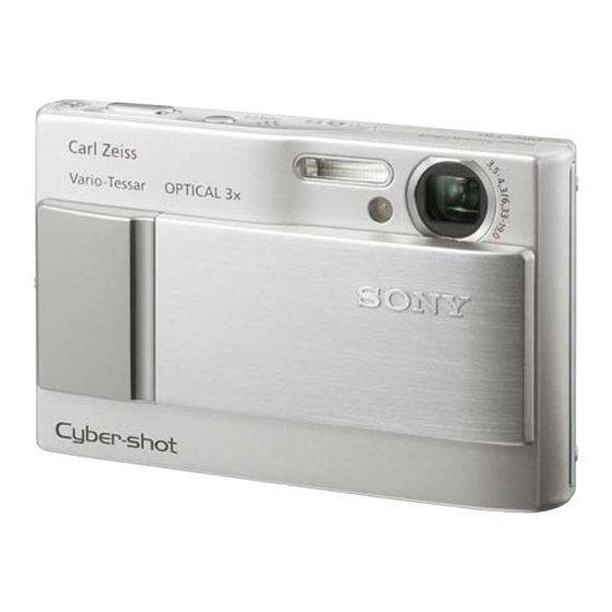 Sony Cybershot DSC-T10 Service Manual
