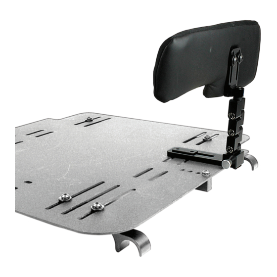 Comfort Company Quick Release Hip Guide Hardware Instruction Sheet
